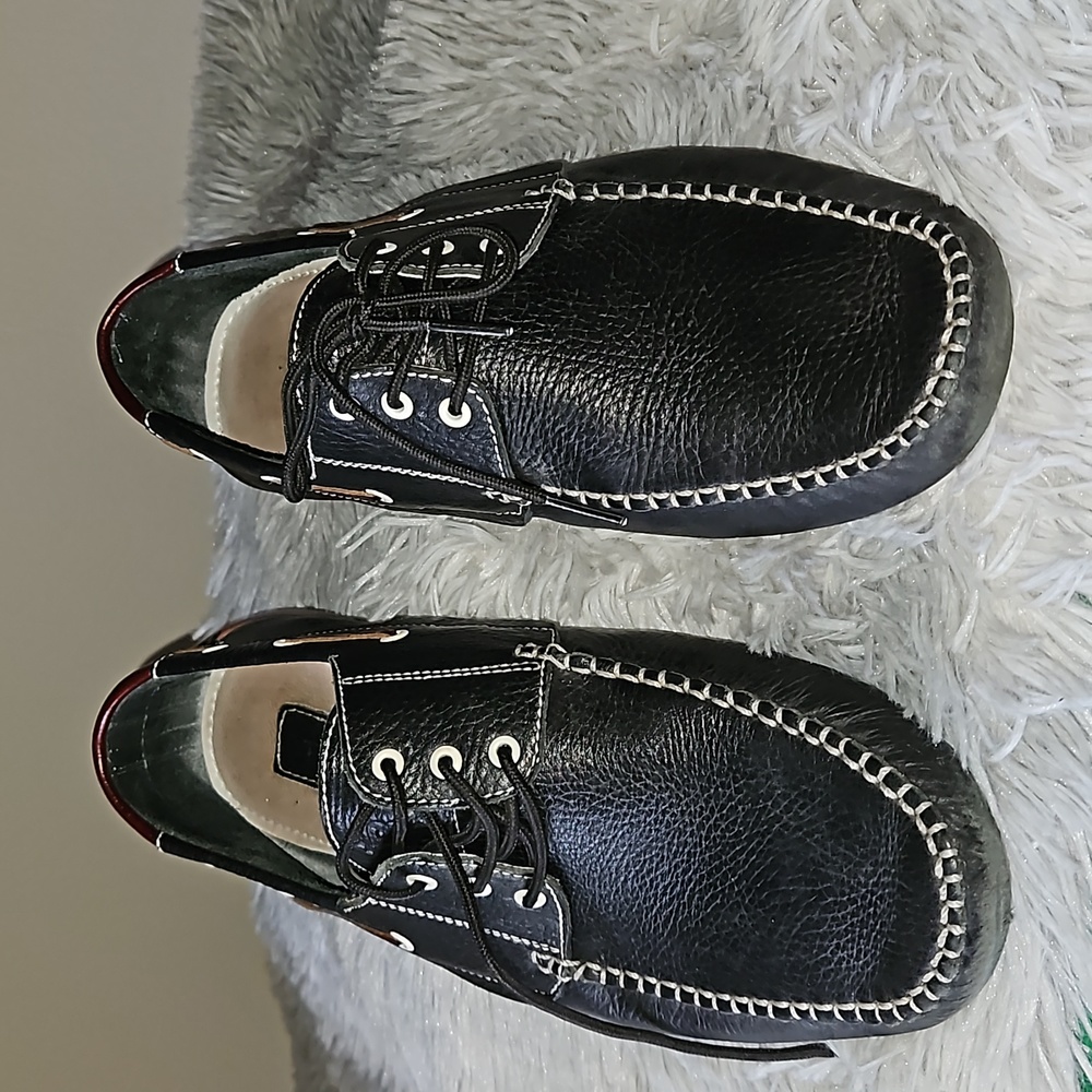 Real leather loafer men estimate sz 9